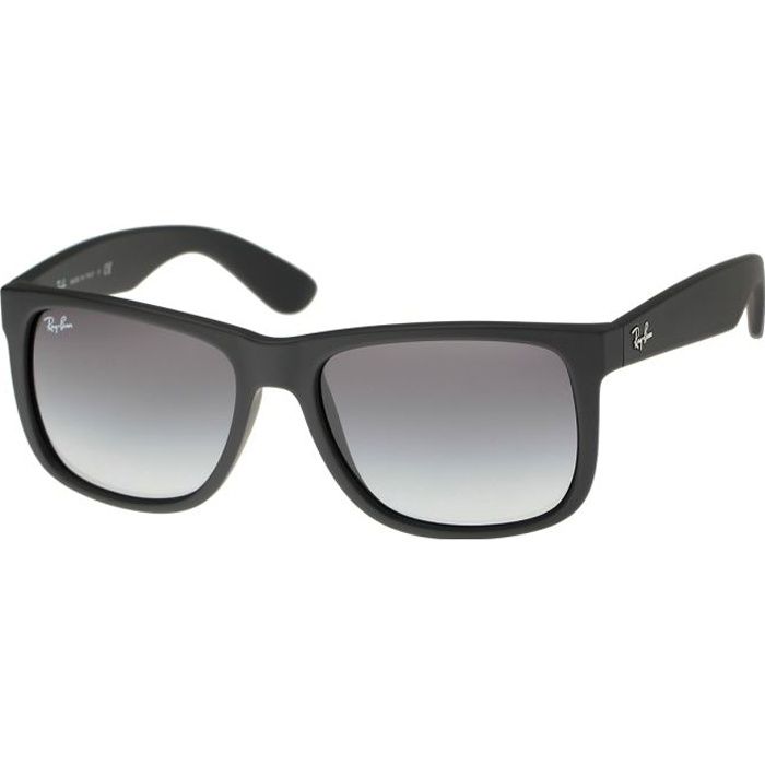 RAY BAN Lunettes de Soleil Justin RB4165 Noir Mixte