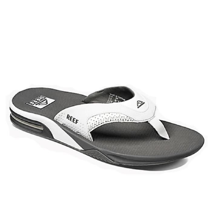 Reef FANNING Gris - Blanc Tongs Taille 40 Eur