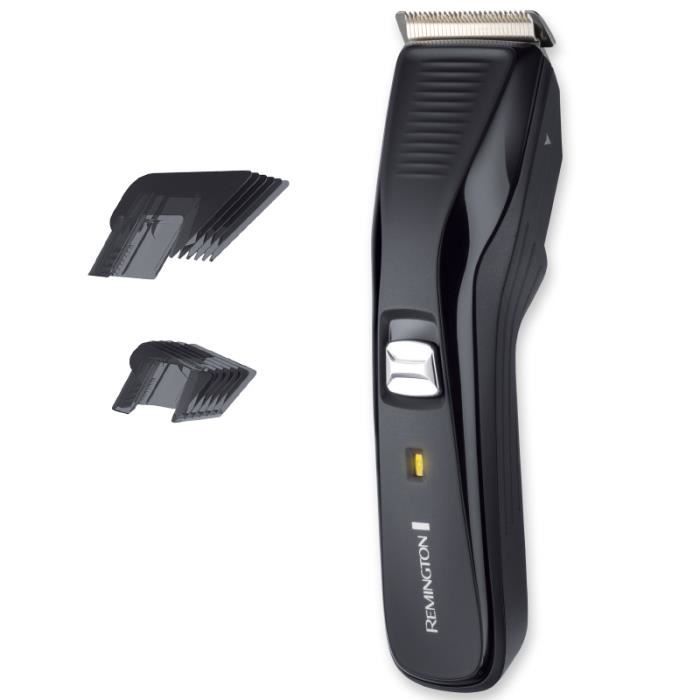 Remington Tondeuse Cheveux Homme, 2 Sabots, Ajustable 16 Hauteurs, Lames Auto-Affûtées - HC5200 Pro Power