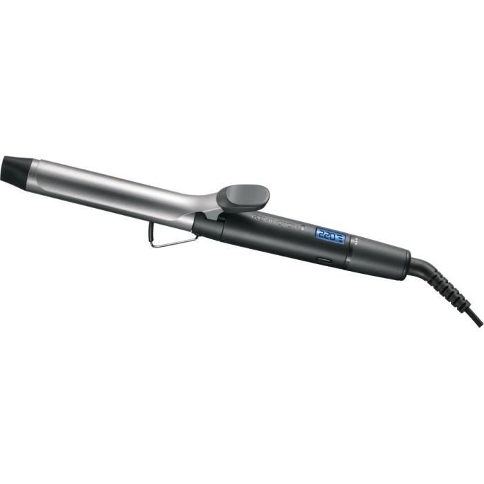 Remington Fer à Boucler 25mm, Boucleur Antistatique, Titanium Céramique, Toumaline, Ionique, Glisse Facile, Boucles Na CI 652