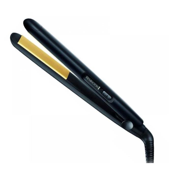 Remington Lisseur Cheveux, Fer à Lisser, Revêtement Céramique, Température 215°C, Chauffe Rapide en 30 Secondes - S1450