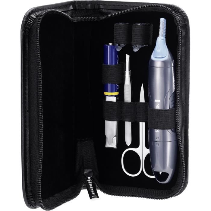 Remington NE3455 Tondeuse Visage Antibactérienne Hypoallergénique Nano Serie pour Nez et Oreilles