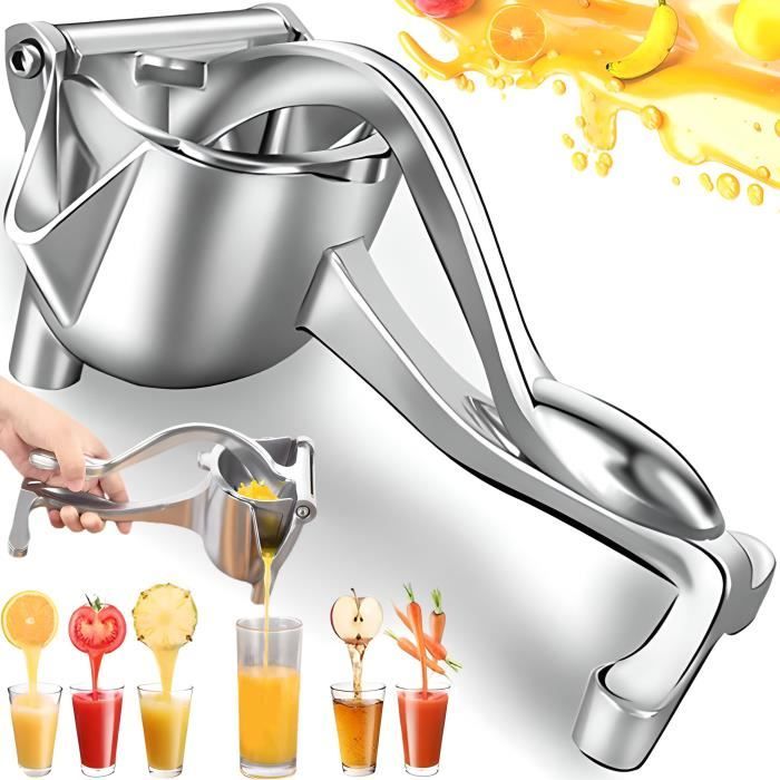 Retoo Presse-agrumes Presse-citron manuel en acier inoxydable professionnel presse-orange presse-fruits