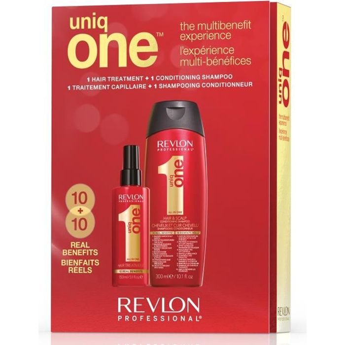 REVLON Pack duo UNIQ ONE Rouge
