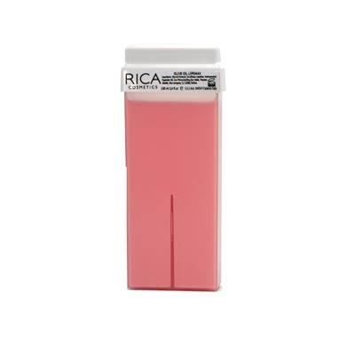 Rica Cire cartouche liposoluble avec roll-on Titanium - Zones sensibles Avec bandes, Liposoluble, 100ml