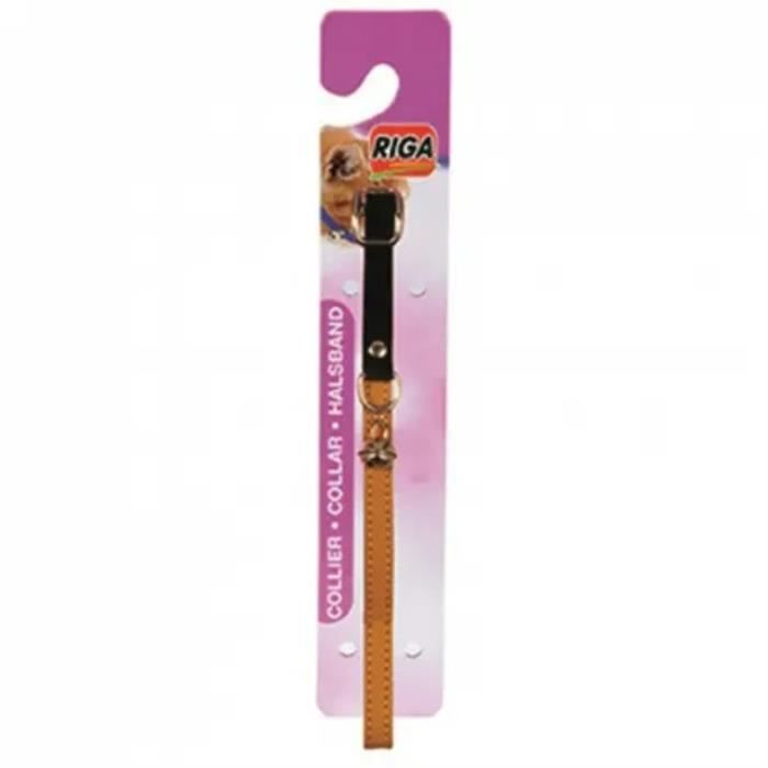 Grelotière feutrine + élastique pour chat - Riga