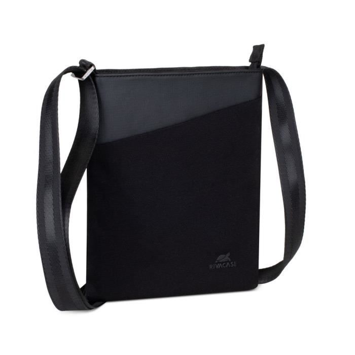 RIVACASE 8509 noir, le sac à bandoulière pour tablette jusqu'à 8"