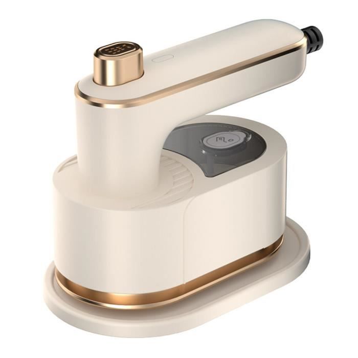 Fer a repasser - xl,Machine à Repasser Portable à Chauffage Rapide,40W,50ml d'Eau Précieuse pour Vêtements,Tissu - Beige[A4977]