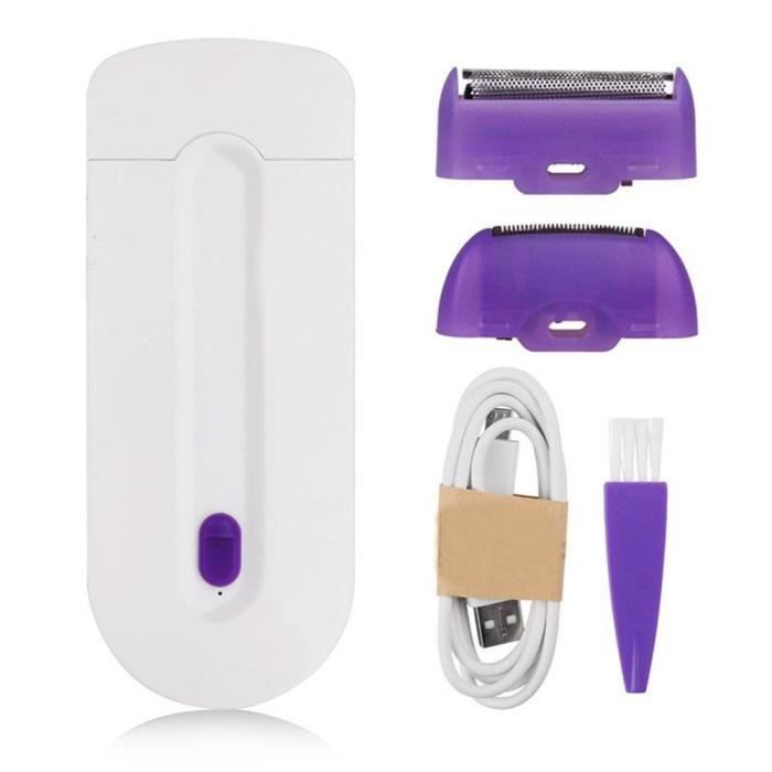 Épilateur Laser Tactile Professionnel pour Femme,Rechargeable par USB,pour le Corps,le Visage,les Jambes,le Bikini- Epilator[A4]