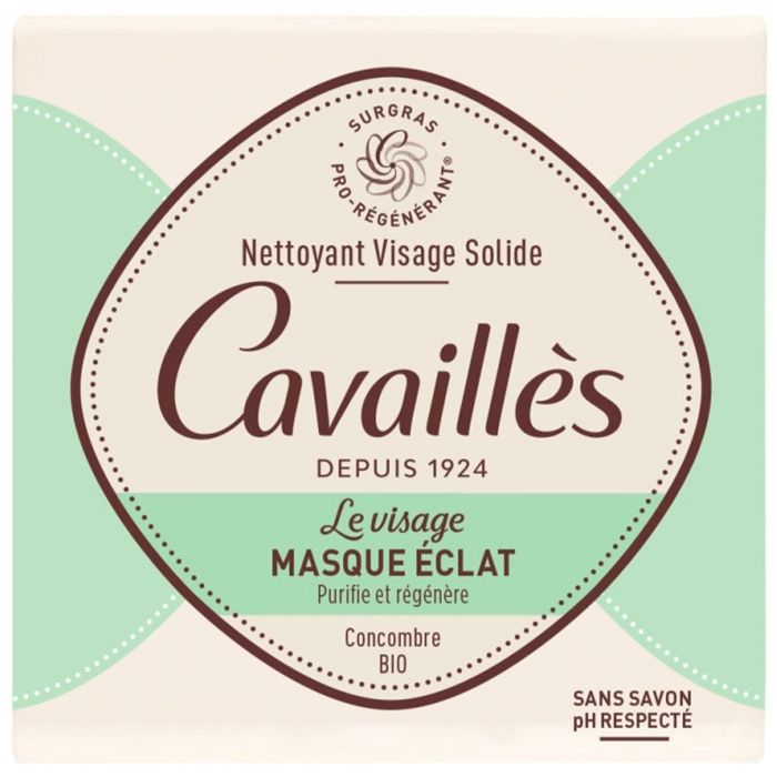 Rogé Cavaillès Nettoyant Solide Masque Éclat Visage 70 g