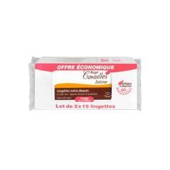 Rogé Cavaillès Lingettes Protectrices Lot de 2 x 1