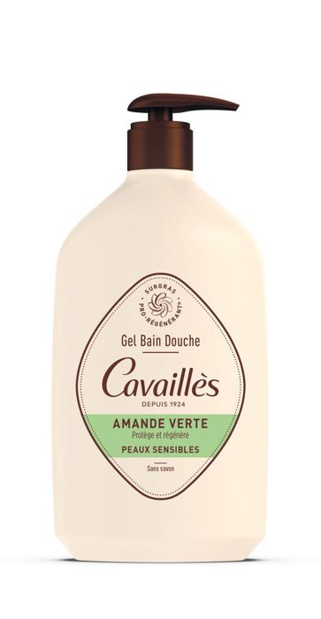 Rogé Cavaillès Gel Bain Douche Surgras Actif Amande Verte 1L