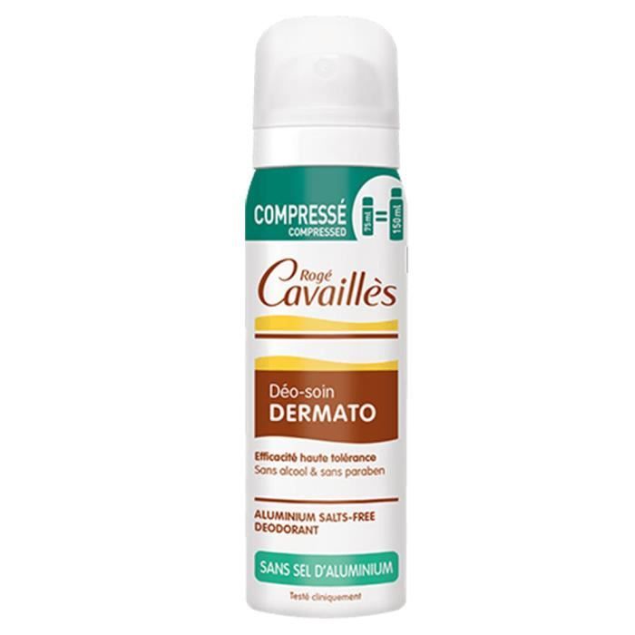 Rogé Cavaillès Dermato Déo-Soin Spray Compressé 75ml