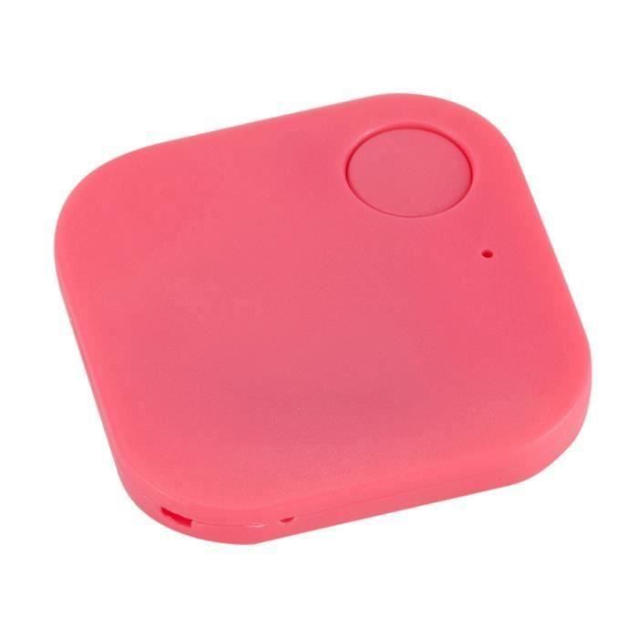 Happy-Smart Tag Bluetooth Mini Bluetooth Tracker Bag Wallet Key Pet Anti-Lost Smart Finder Locator Alarme noir