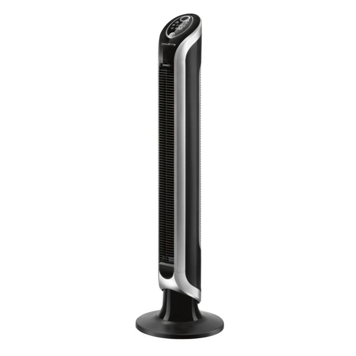 Ventilateur tour numérique ROWENTA VU6670F0 Eole Compact - Oscillation 180° - 3 vitesses - Télécommande
