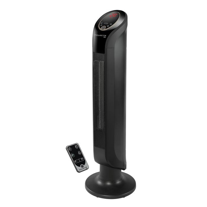 ROWENTA Intense Comfort Hot Chauffage céramique d'appoint, 3 modes de puissance, Mode éco, Silencieux, Oscillation à 90° SO9420F0