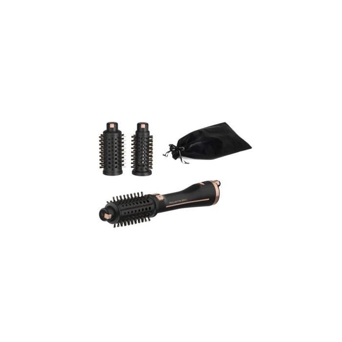 Brosse coiffante - ROWENTA - Virtuose Ultimate Experience CF9625F0 - 750 W - Noir et Cuivré