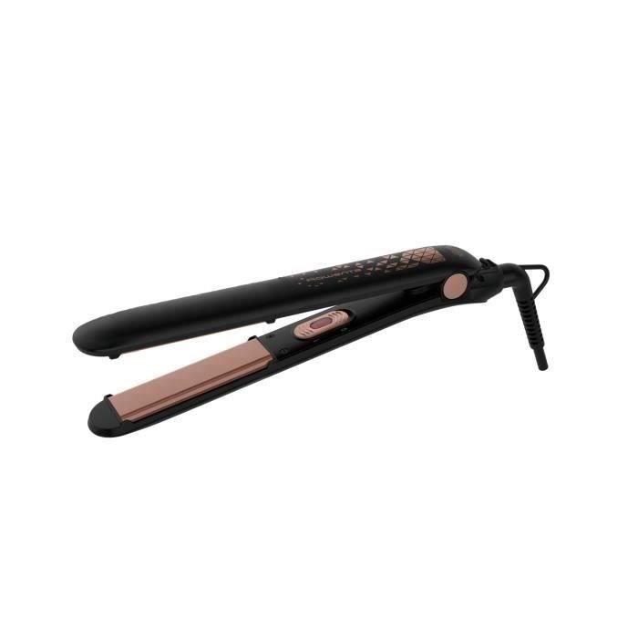 ROWENTA SF1629F0 Easyliss Collection Copper Forever Lisseur cheveux, Revêtement céramique, Plaques flottantes, Chauffe rapide