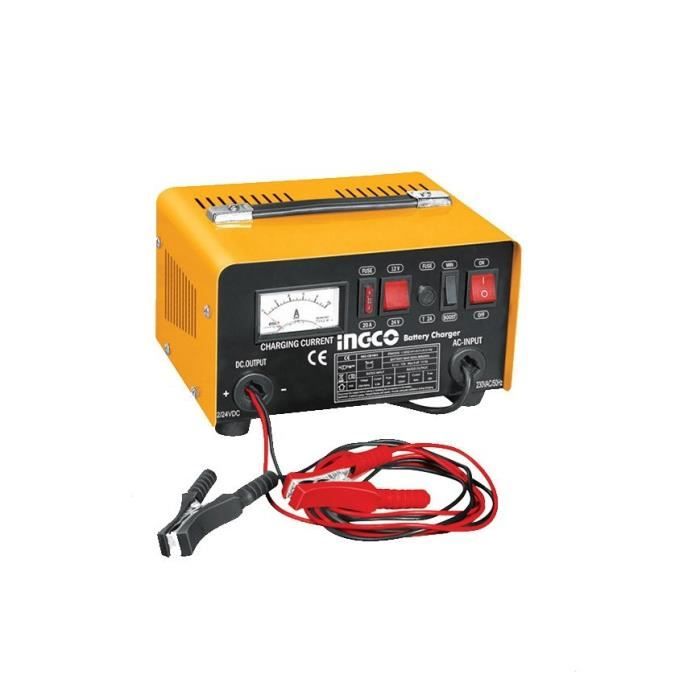 Chargeur à batterie 12V/24V Ingco