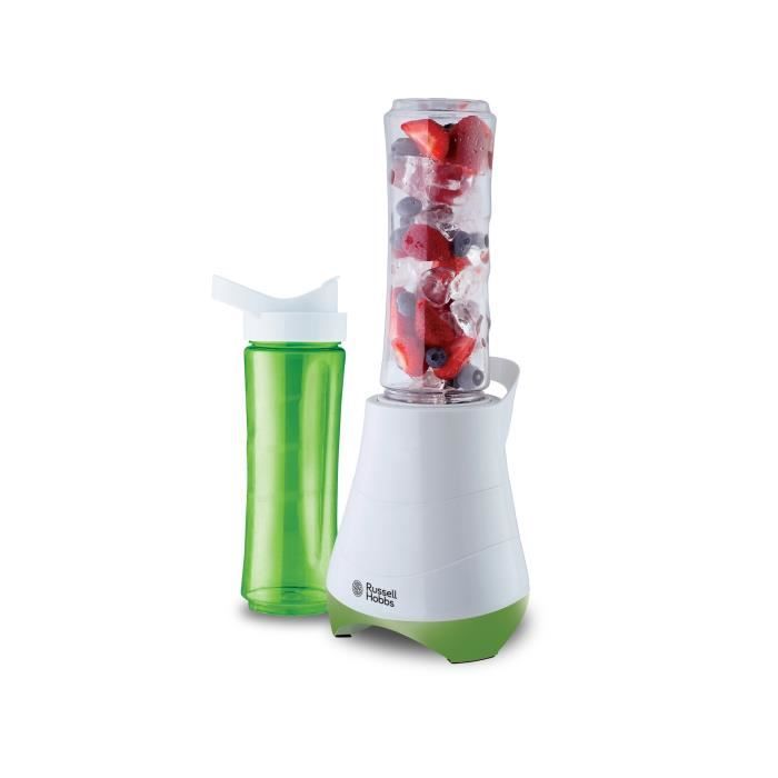 RUSSELL HOBBS Explore 21350-56 Extracteur de nutriments Mix&Go - Blanc et Vert