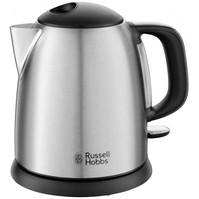 Bouilloire Compacte Adventure - RUSSELL HOBBS - 24991-70 - 2400W - Filtre Anti-Calcaire - Niveau d'Eau Visible