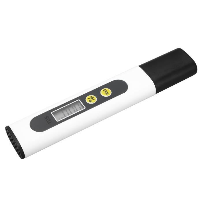 Compteur TDS - SALUTUYA - Stylo de test d'eau - Portable - Précis - 0 à 9990 ppm