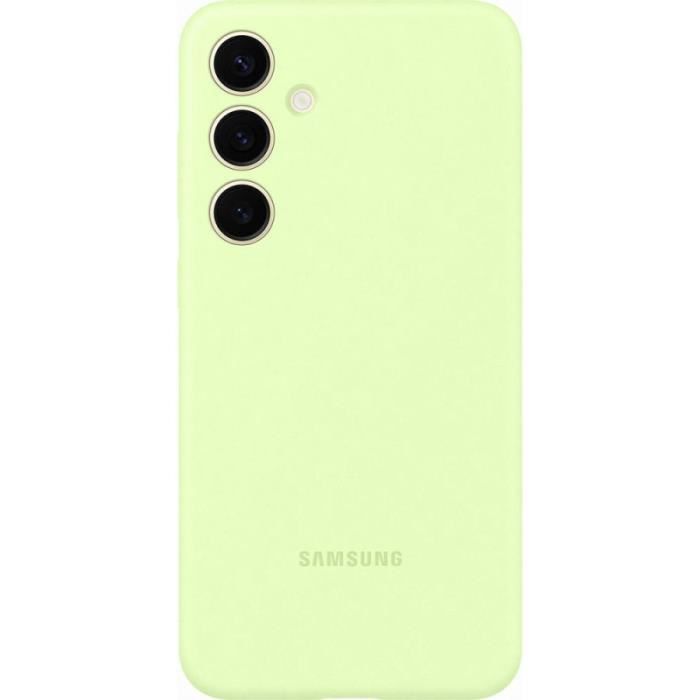 Coque SAMSUNG S24 Plus Silicone Vert Clair