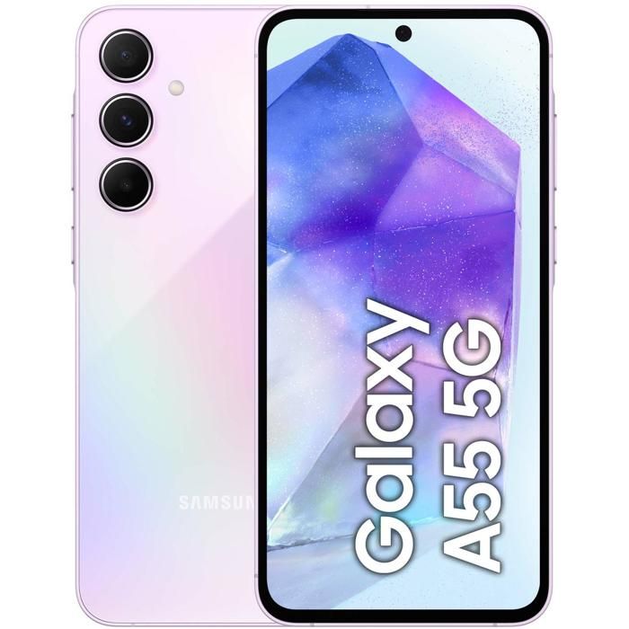 Samsung A55 5G 8/256GB DS Awesome Lilac EU
