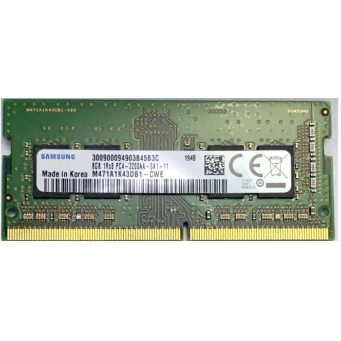 Samsung Barrette RAM DDR4 3200 MHz pour ordinateur portable 8 Go