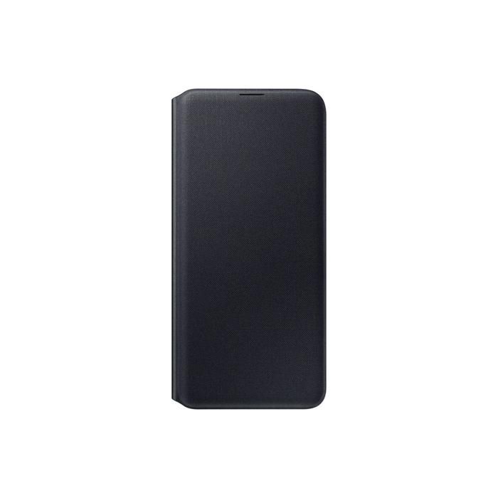 Etui de téléphone portefeuille Wallet pour Samsung Galaxy A50 - A30s - Noir