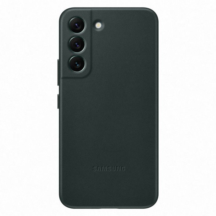 Coque Samsung G S22 5G en Cuir Vert Samsung