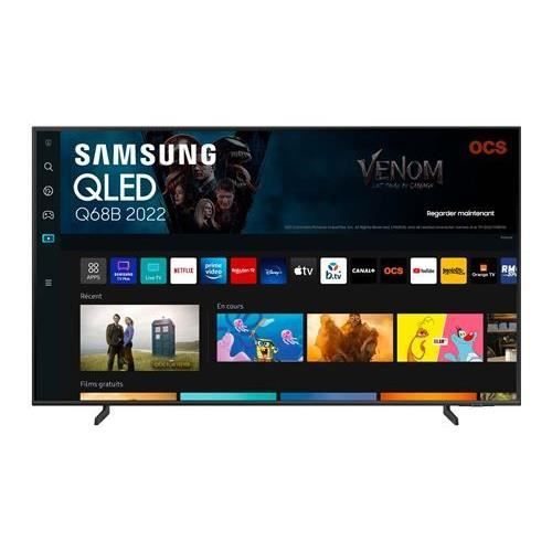 Samsung TV QLED QE55Q68B 4K UHD 55 2022 Noir - 8806094288414