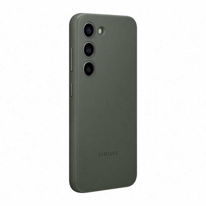 SAMSUNG Coque en cuir Galaxy S23 Vert
