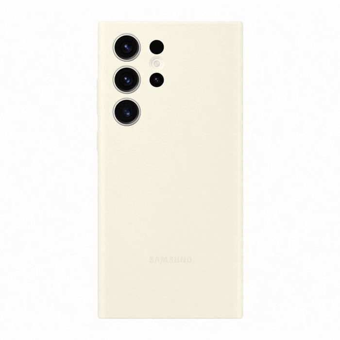 Coque Silicone SAMSUNG S23 Ultra Crème