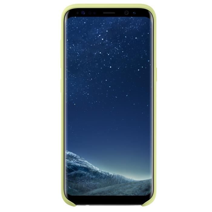 Samsung Coque Silicone S8 - Vert