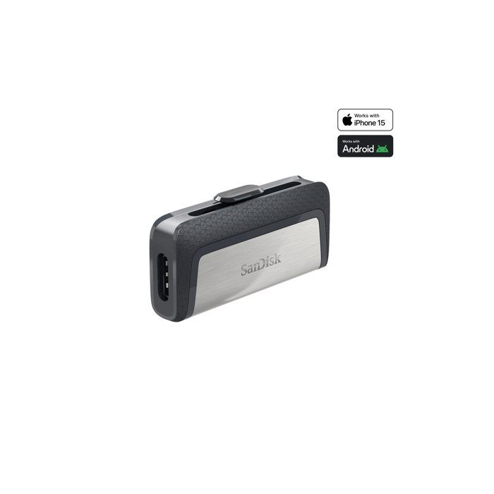 Clé USB Ultra Dual - SANDISK - 64Gb - 3.1 - Gris