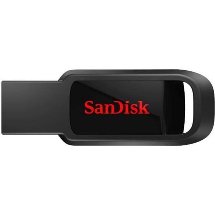 SANDISK Cruzer Spark Lecteur USB flash 64 Go 2.0 Connecteur USB Type-A Noir - Rouge