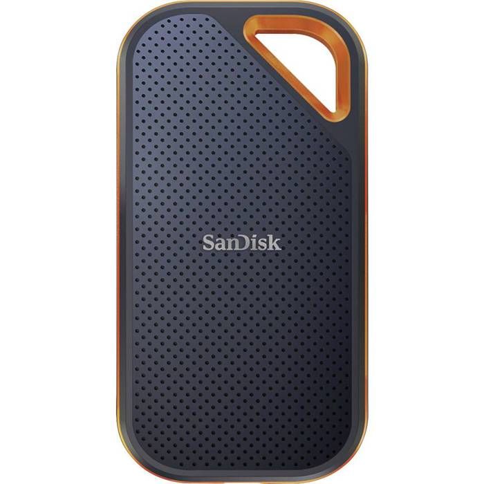 SanDisk Extreme® Pro Portable 1 TB Disque dur externe SSD 2,5 USB 3.1 (2è gén.) noir, orange SDSSDE81-1T00-G25