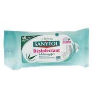 SANYTOL - Lingettes Multi-Usage X48