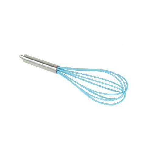 Fouet de cuisine manche inox - coloris aléatoire