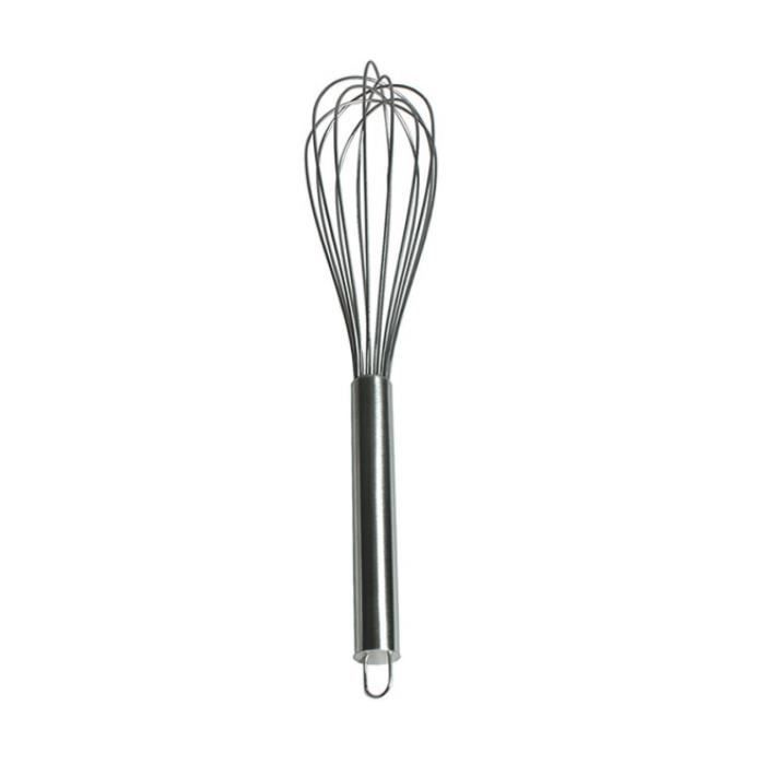 Fouet de cuisine - Inox - 35 cm - Compatible lave-vaisselle - Design céramique - Toucher agréable