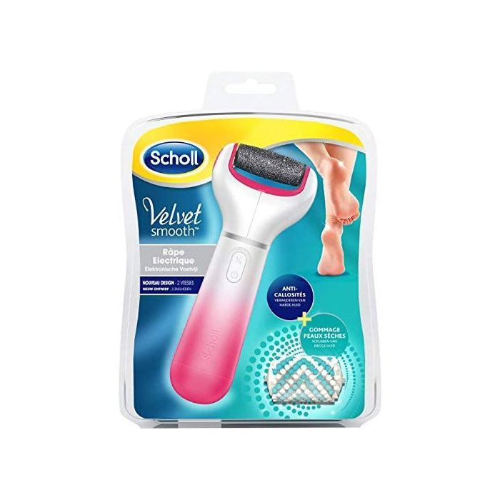Manucure / pédicure Scholl Rape Pieds Electrique 2 en 1 Exfoliante et Lissante