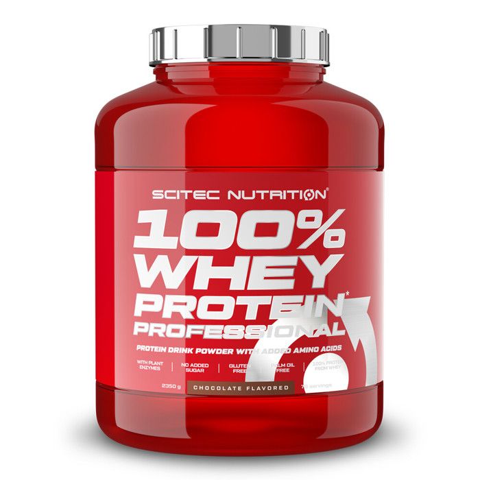 Scitec Nutrition 100% Whey Protein Professional Redesign, 2350 g Dose (Schokolade)