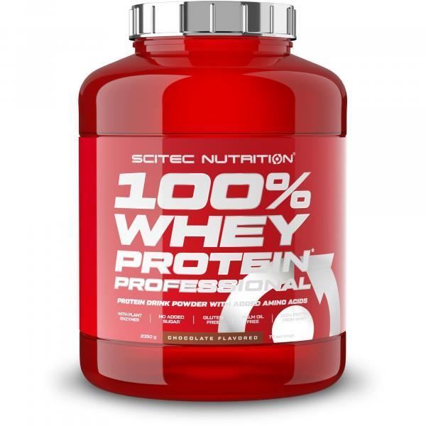 Scitec Nutrition 100% Whey Protein Professional Redesign, 2350 g Dose (Erdbeere)