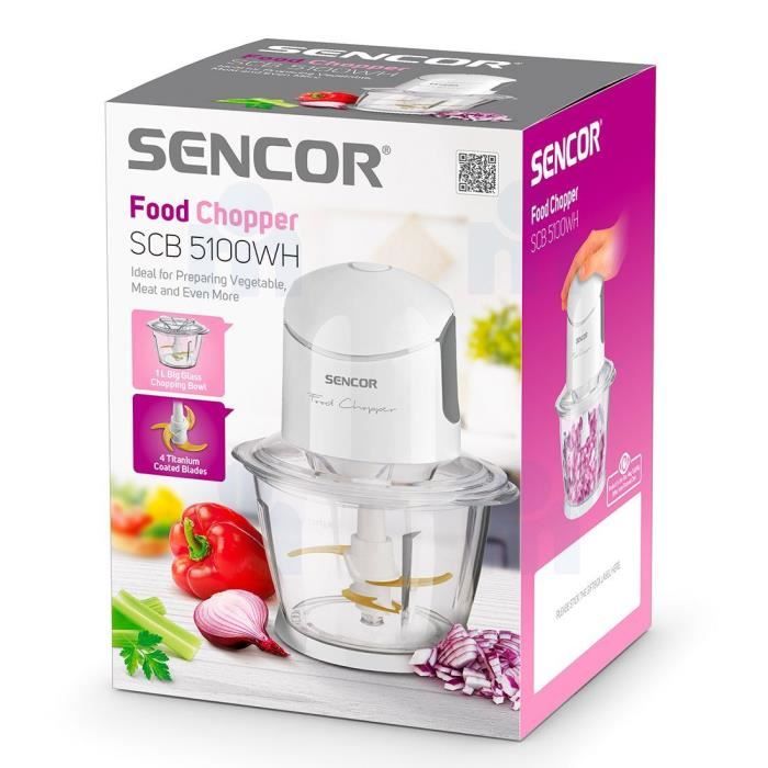 Mini Hachoir   SCB5100WH 800W BLANC   SENCOR