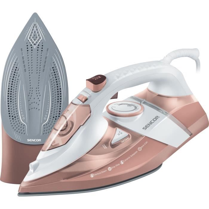 FER A REPASSER VAPEUR SSI 8300RS 3200W ROSE SENCO
