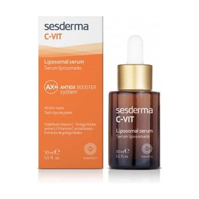 SESDERMA - C-Vit Liposomale - Sérum, Tous types de peau, Anti-rides et éclat - 30 ml