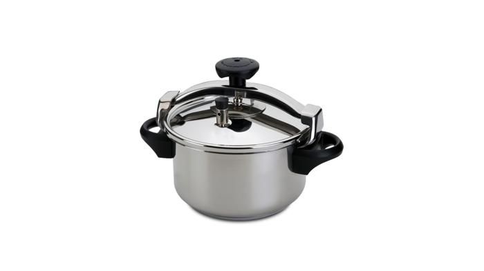 Silampos Cocotte Minute, 4.5 Litres, Acier inoxydable 18/10, Tous Feux, Induction, panier inclus, cuisson rapide.