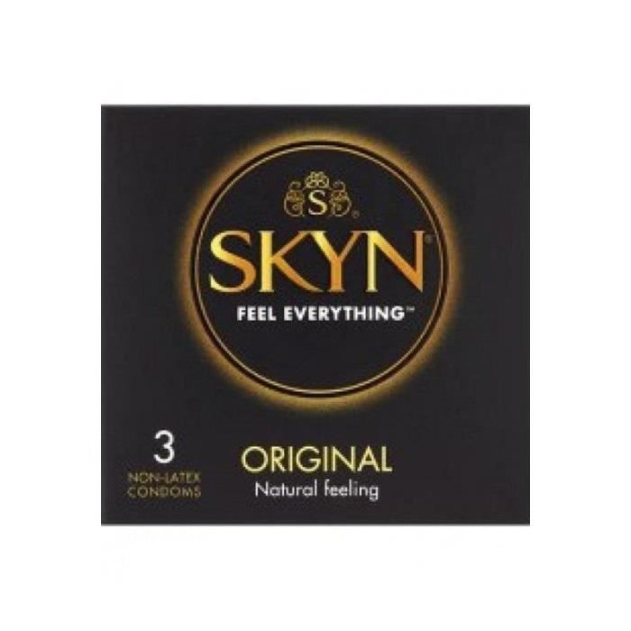 Preservatifs Skyn Original - Boite 3 préservatifs