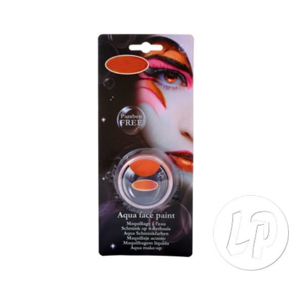 Pot galet de maquillage à l'eau orange - SMIFFY'S - Aquacolor 14g sans paraben